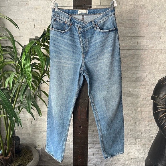 Abercrombie & Fitch Denim - ABERCROMBIE & FITCH The Dad High Rise Jeans Size 10 (30)